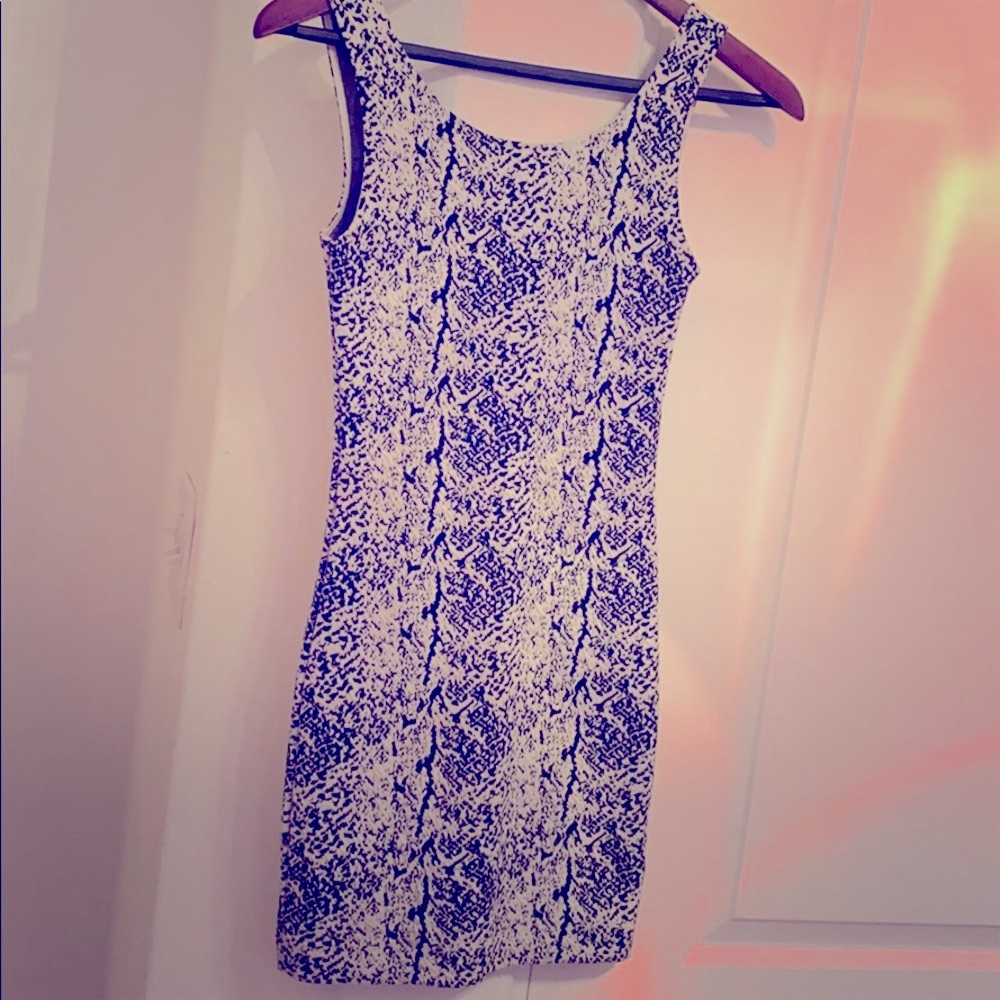 Snakeskin Print Mini Dress